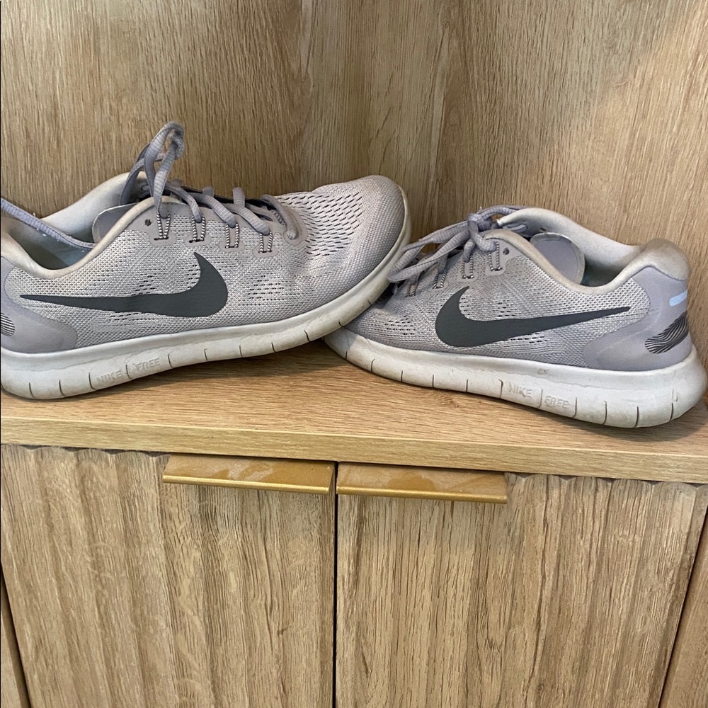 Nike Light Gray Athletic Sneakers